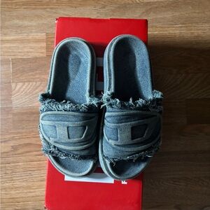 Diesel Denim Blue Sandals